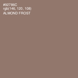 #92786C - Almond Frost Color Image